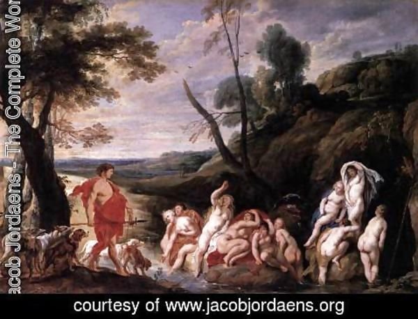 Jacob Jordaens - Diana and Actaeon