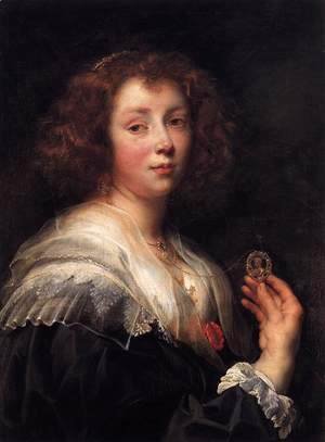 Jacob Jordaens - Portrait of the Artist's Daughter Elizabeth 3